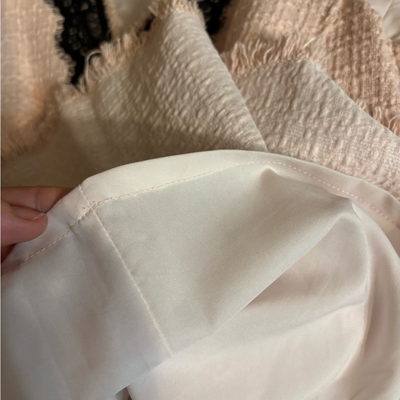 REBECCA TAYLOR Tweed Contrast Lace Sleeveless Dress, As Worn On TV - Picture 10 of 12